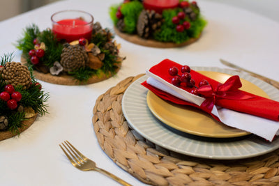 Christmas Table Settings: How to Use Linen to Create a Festive Atmosphere