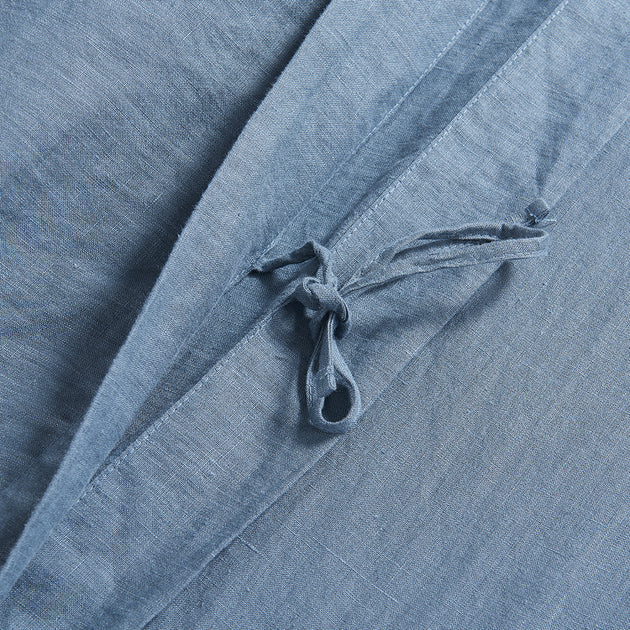 100 % French Linen Duvet Covers | Linen Sheets Set in French Blue
